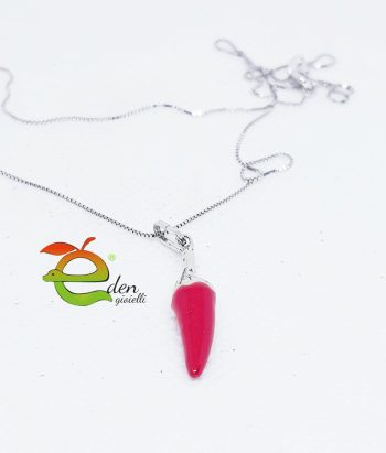 Collana con Peperoncino Argento eden gioielli