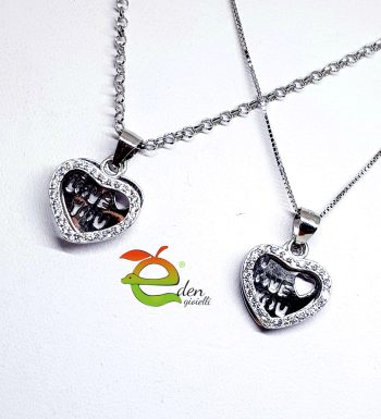 Collana con Cuore Love You - immagine 2
