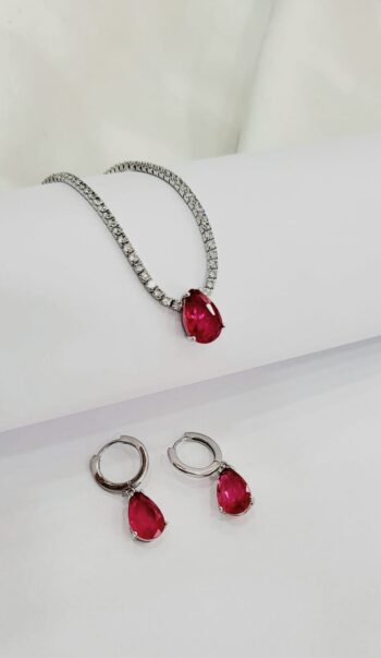 Collana Tennis Goccia - immagine 3