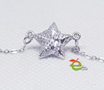 Collana Stella Zirconi eden gioielli