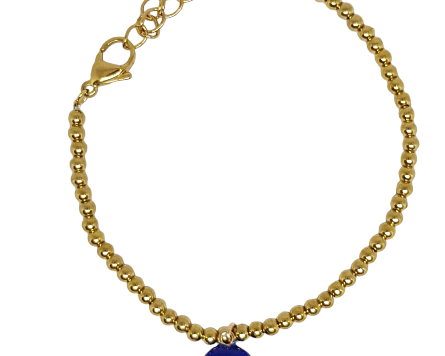 Bracciale Bronzo Campanella Blu eden gioielli