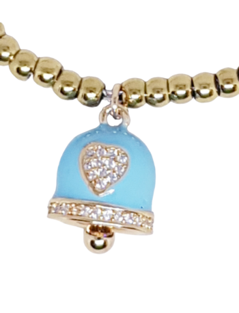 Bracciale Bronzo Campanella Turchese - immagine 4