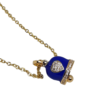 Collana Bronzo Campanella Blu eden gioielli