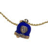 Collana Bronzo Campanella Blu eden gioielli