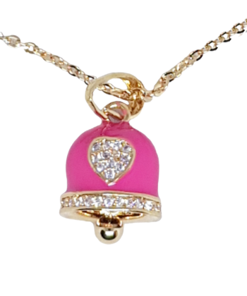 Collana Campanella Fucsia - immagine 2