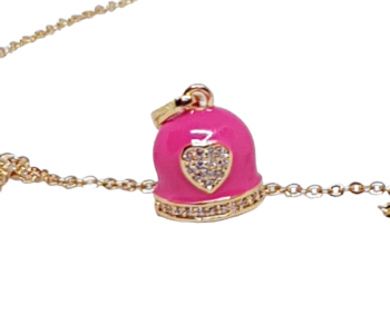 Collana Campanella Fucsia - immagine 3