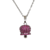 Collana Campanella Rubino eden gioielli