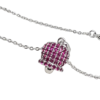 Collana Campanella Rubino eden gioielli