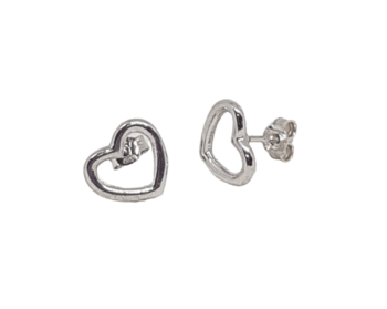 Orecchini Cuore Argento eden gioielli