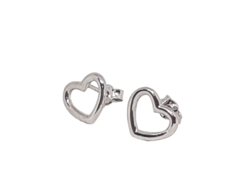 Orecchini Cuore Argento eden gioielli