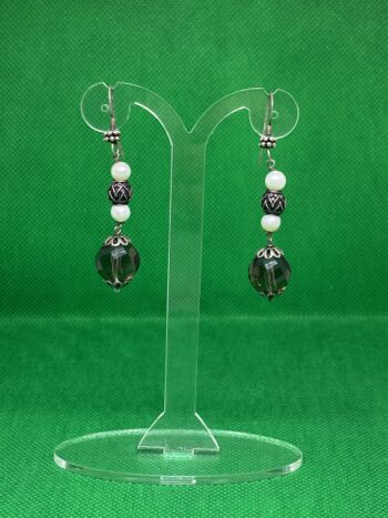 Orecchini Swarovski e Perla Argento eden gioielli