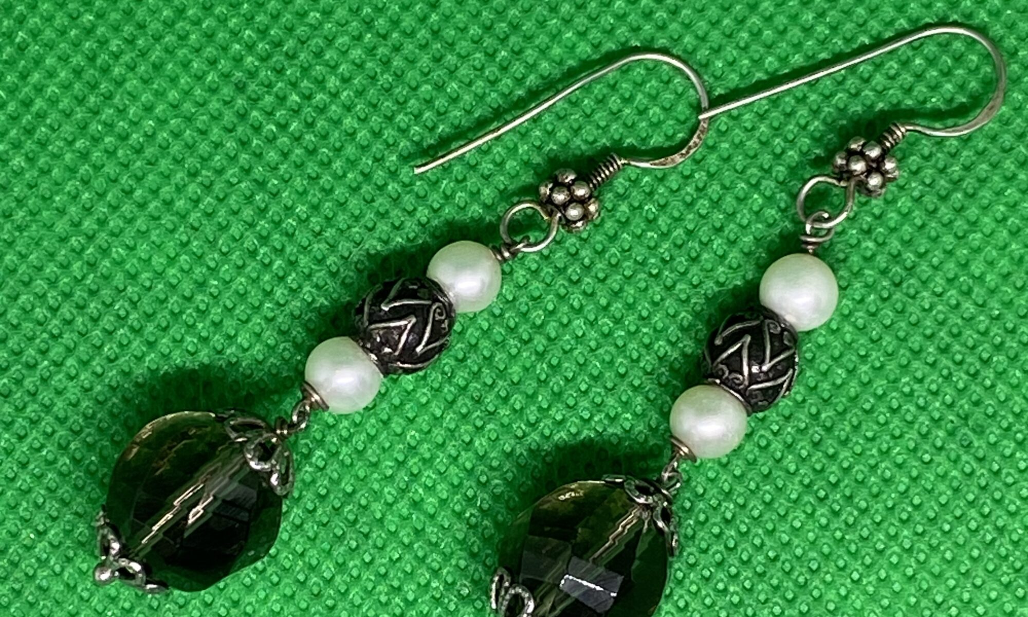 Orecchini Swarovski e Perla Argento eden gioielli
