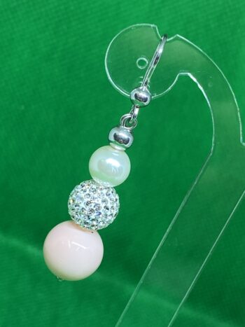 Orecchini Perle Corallo Argento eden gioielli