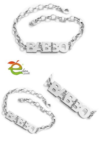 Bracciale Babbo eden gioielli