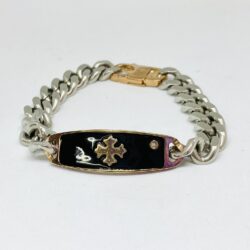 Bracciale Acciaio con Piastra